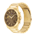 Tommy Hilfiger Horloge Roloi Batarias me Xruso Metalliko Brasele 1792090
