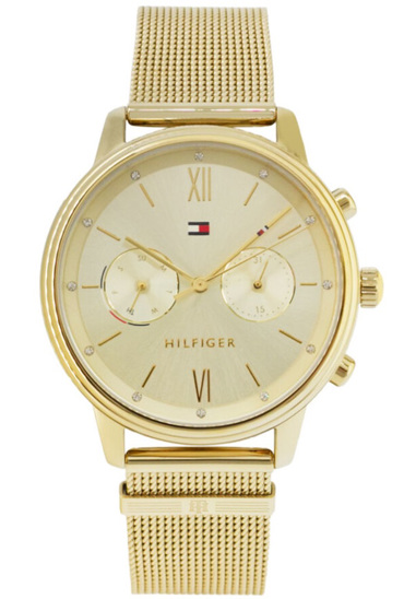 Tommy Hilfiger Blake Ρολόι Μπαταρίας με Χρυσό Μεταλλικό Μπρασελέ 1782302