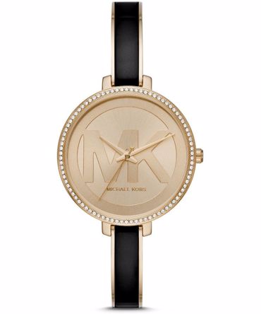 Michael Kors Jaryn Ρολόι Μπαταρίας με Μαύρο Μεταλλικό Μπρασελέ MK4544