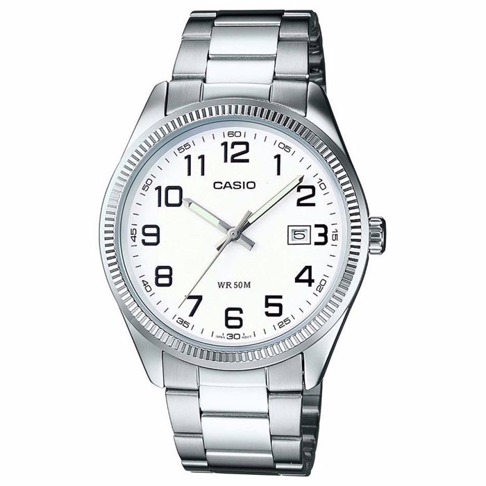 Casio Collection Roloi Batarias me Asimi Metalliko Brasele MTP-1302PD-7BVEF