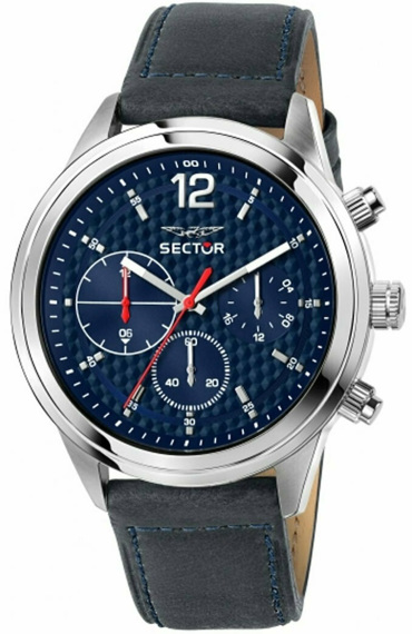 Sector Serie 670 Ρολόι Χρονογράφος Μπαταρίας με Καφέ Δερμάτινο Λουράκι R3251540002