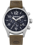 Timberland Ashmont Roloi Xronogafos Batarias me Kafe Dermatino Louraki TBL.15249JS/03