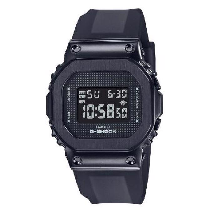 Casio G-Shock Psifiako Roloi Xronogafos Batarias me Mavro Kaoutsouk Louraki GM-S5600SB-1