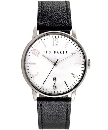 Ted Baker Daniel Ρολόι Μπαταρίας με Μαύρο Δερμάτινο Λουράκι ΤΕ10030650