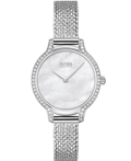 Hugo Boss Roloi Batarias me Asimi Metalliko Brasele 1502558