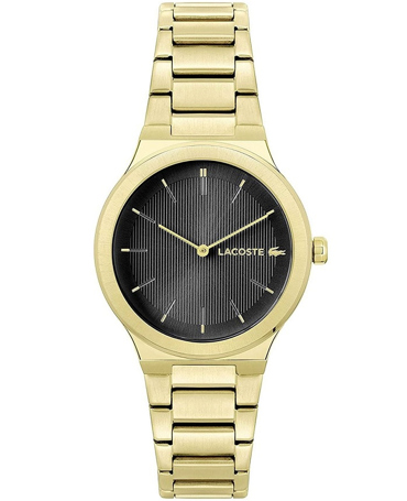 Lacoste Chelsea Ρολόι Μπαταρίας με Χρυσό Μεταλλικό Μπρασελέ 2001182