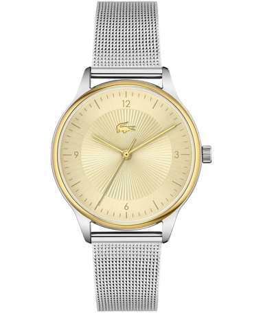 Lacoste Club Ρολόι Μπαταρίας με Ασημί Μεταλλικό Μπρασελέ 2001186