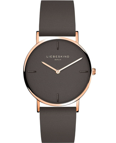 Liebeskind Berlin Ρολόι Μπαταρίας με Γκρι Δερμάτινο Λουράκι LT-0133-LQ