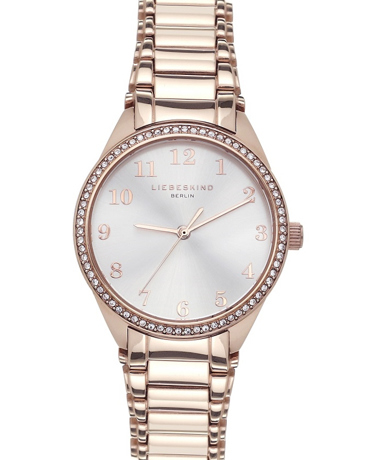 Liebeskind Berlin Ρολόι Μπαταρίας με Ροζ Χρυσό Μεταλλικό Μπρασελέ LT-0245-MQ