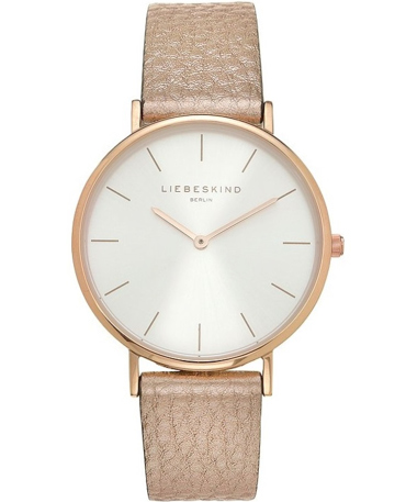 Liebeskind Berlin Ρολόι Μπαταρίας με Μπεζ Δερμάτινο Λουράκι LT-0258-LQ