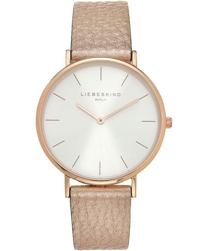 Liebeskind Berlin Roloi Batarias me Bez Dermatino Louraki LT-0258-LQ