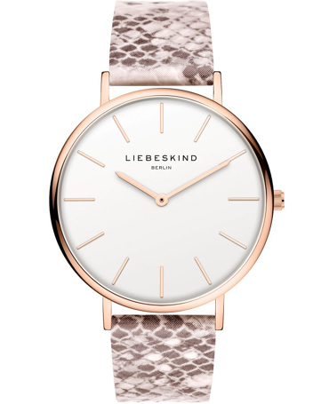 Liebeskind Berlin Ρολόι Μπαταρίας με Μπεζ Δερμάτινο Λουράκι LT-0271-LQ