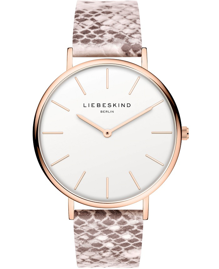 Liebeskind Berlin Roloi Batarias me Bez Dermatino Louraki LT-0271-LQ