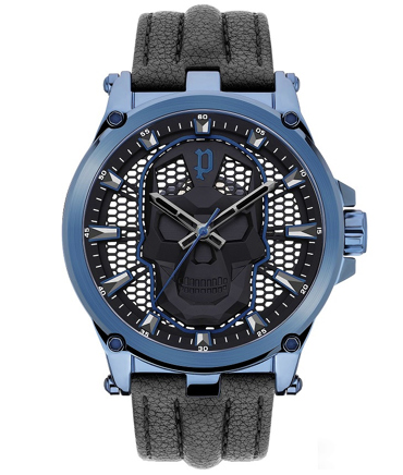 Police Vertex Ρολόι Μπαταρίας με Μαύρο Δερμάτινο Λουράκι PEWJA2108202