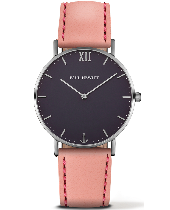 Paul Hewitt Sailor Line Roloi Batarias me Roz Dermatino Louraki PH-6455245L