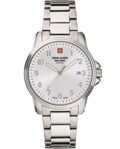 Swiss Alpine Military by Grovana Roloi Batarias me Asimi Metalliko Brasele SAM7011.1132