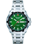Swiss Alpine Military by Grovana Roloi Batarias me Asimi Metalliko Brasele SAM7043.1134
