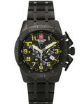 Swiss Alpine Military by Grovana Roloi Xronogafos Batarias me Mavro Metalliko Brasele SAM7063.9174