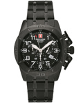 Swiss Alpine Military by Grovana Roloi Xronogafos Batarias me Mavro Metalliko Brasele SAM7063.9177