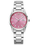 Swiss Alpine Military by Grovana Argos Lady Roloi Batarias me Asimi Metalliko Brasele SAM7767.1136