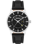 Timberland Bergeron Roloi Batarias me Mavro Dermatino Louraki TDWGB2201501