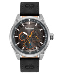 Timberland Dumbarton-Z Roloi Batarias me Mavro Dermatino Louraki TDWGF9000901