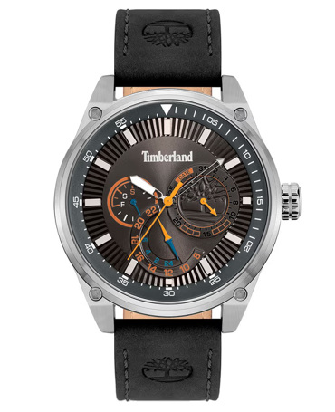 Timberland Dumbarton-Z Ρολόι Μπαταρίας με Μαύρο Δερμάτινο Λουράκι TDWGF9000901