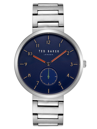 Ted Baker Josh Ρολόι Μπαταρίας με Ασημί Μεταλλικό Μπρασελέ TE50011009