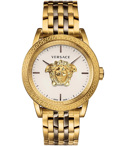 Versace Palazzo Empire Roloi Batarias me Xruso Metalliko Brasele VERD00418