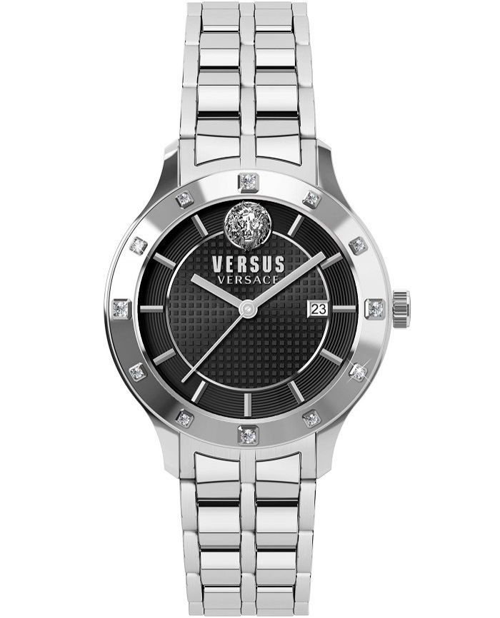 Versus by Versace Brackenfell Roloi Batarias me Asimi Metalliko Brasele VSP460118