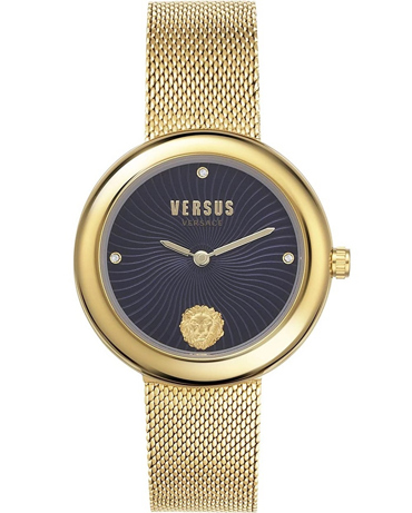 Versus by Versace Lea Ρολόι Μπαταρίας με Χρυσό Μεταλλικό Μπρασελέ VSPEN0519