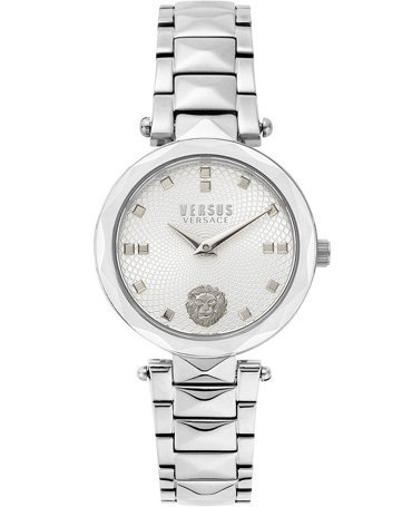 Versus by Versace Covent Garden Ρολόι Μπαταρίας με Ασημί Μεταλλικό Μπρασελέ VSPHK0620