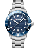 Wenger Seaforce Diver Roloi Batarias me Asimi Metalliko Brasele 10621111
