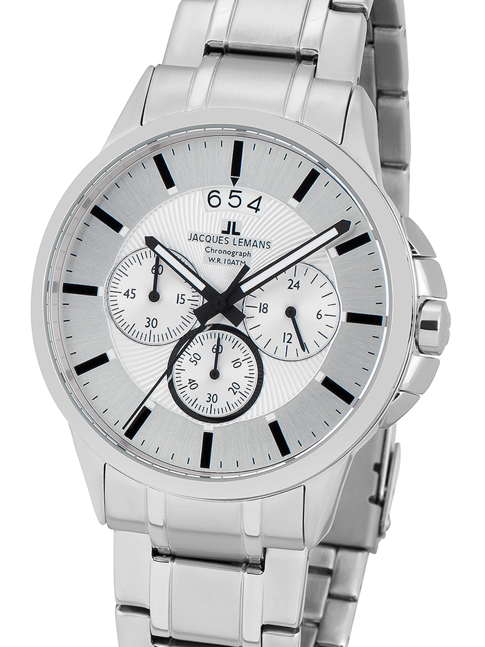 Jacques Lemans 1-1542P Sydney chronograph 42mm 10ATM