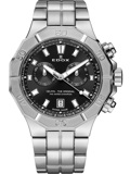 Edox Delfin Roloi Xronogafos Batarias me Asimi Metalliko Brasele 10113-3M-NIN