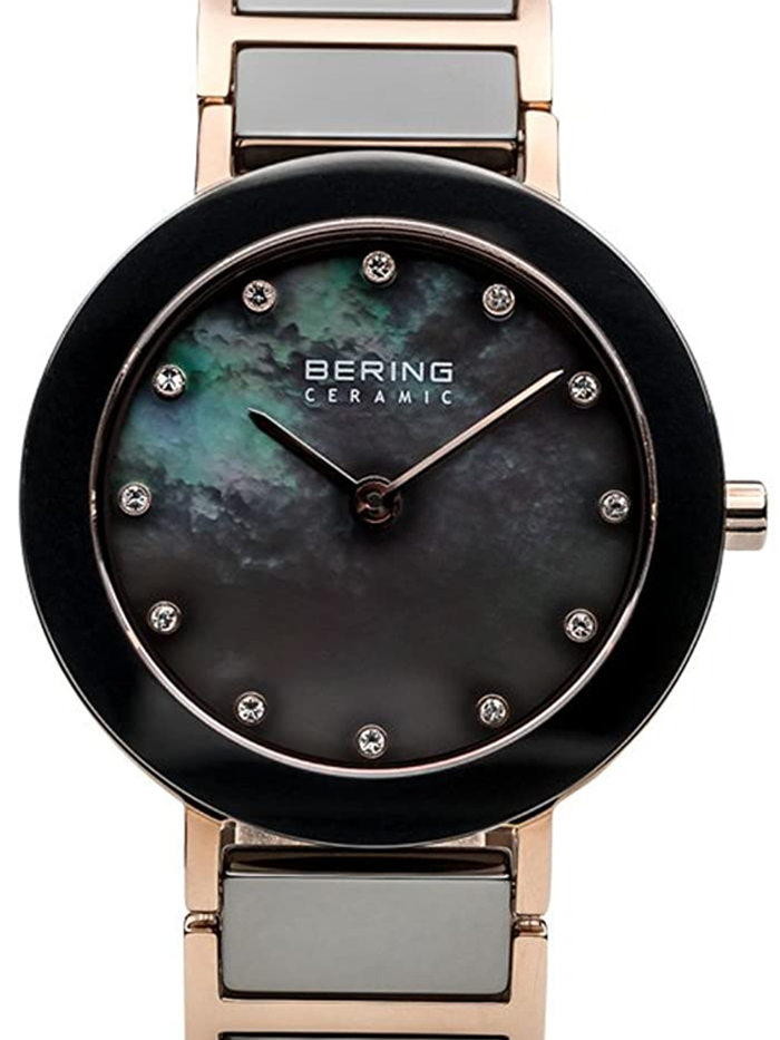 Bering Roloi Batarias me Ggri Keramiko Brasele 11429-769