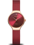 Bering Roloi Batarias me Bornto Metalliko Brasele 13326-Charity