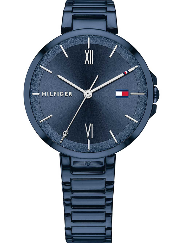 Tommy Hilfiger Dressed Up Roloi Batarias me Ble Metalliko Brasele 1782205