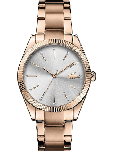 Lacoste Parisienne Ρολόι Μπαταρίας με Ροζ Χρυσό Μεταλλικό Μπρασελέ 2001160