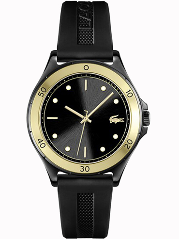 Lacoste Swing Ρολόι Μπαταρίας με Λευκό Καουτσούκ Λουράκι 2001223