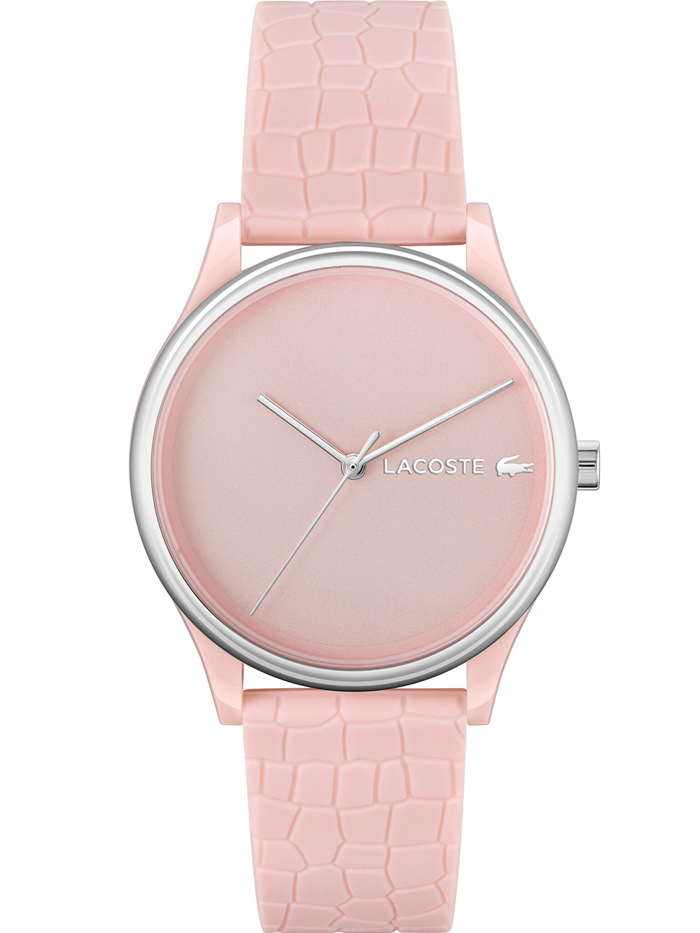 Lacoste Crocodelle Roloi Batarias me Roz Kaoutsouk Louraki 2001248