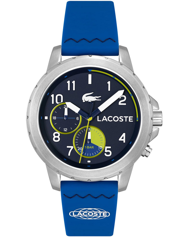 Lacoste Endurance Roloi Xronogafos Batarias me Ble Kaoutsouk Louraki 2011205