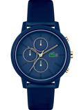 Lacoste 12.12 Roloi Xronogafos Batarias me Ble Kaoutsouk Louraki 2011248