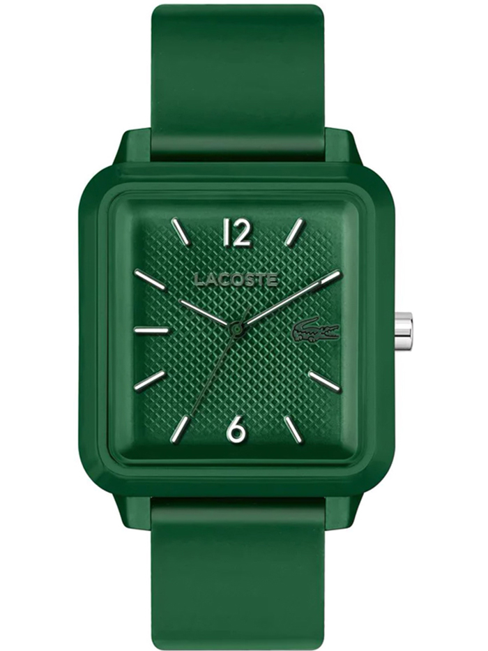 Lacoste 12.12 Studio Roloi Batarias me Prasino Kaoutsouk Louraki 2011250