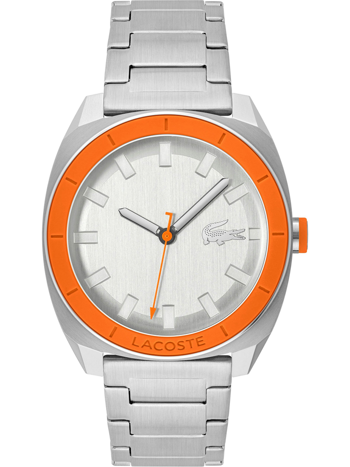 Lacoste Sprint Roloi Batarias me Asimi Metalliko Brasele 2011260