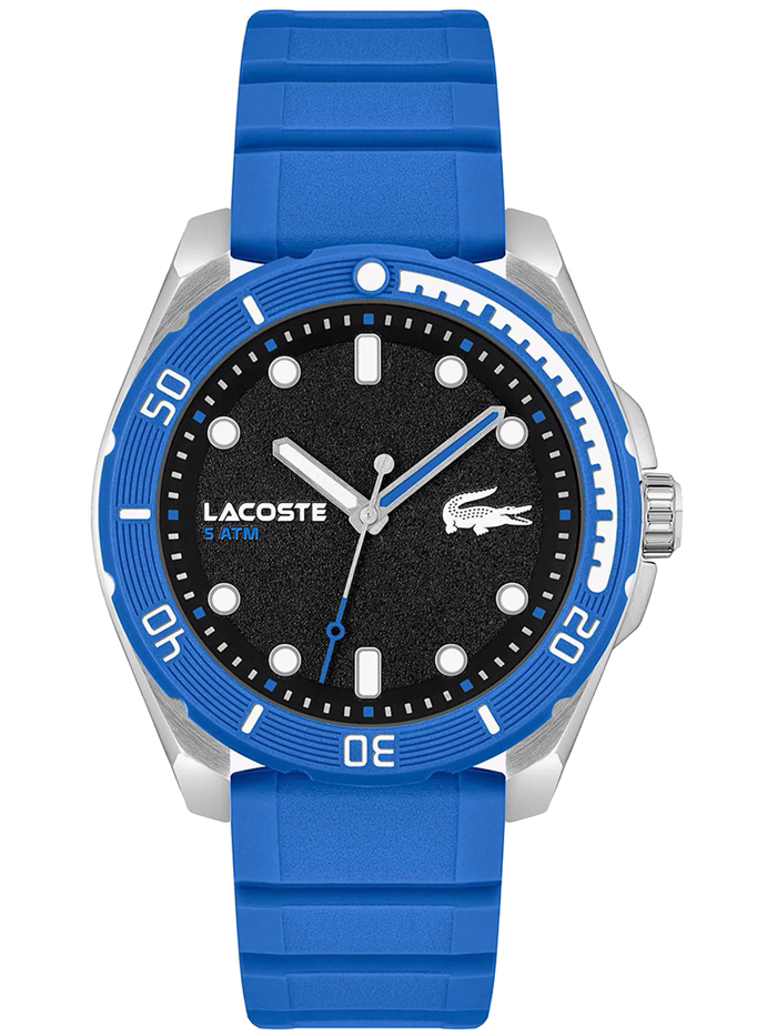 Lacoste Finn Roloi Batarias me Ble Kaoutsouk Louraki 2011285