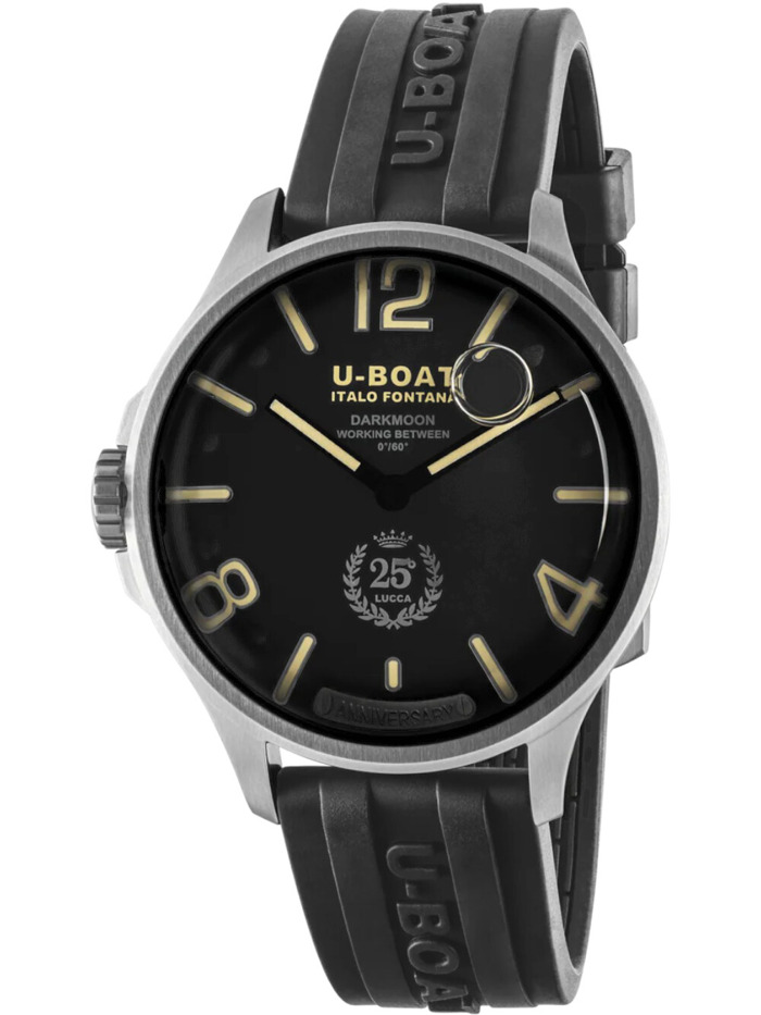 U-Boat 2027 Mens Watch Darkmoon Anniversary 46mm 5ATM 
