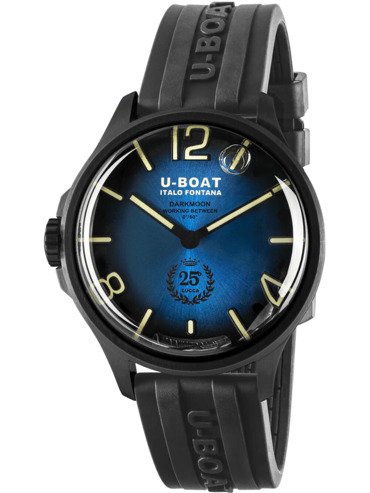 U-Boat 2028 Mens Watch Darkmoon Anniversary 46mm 5ATM 