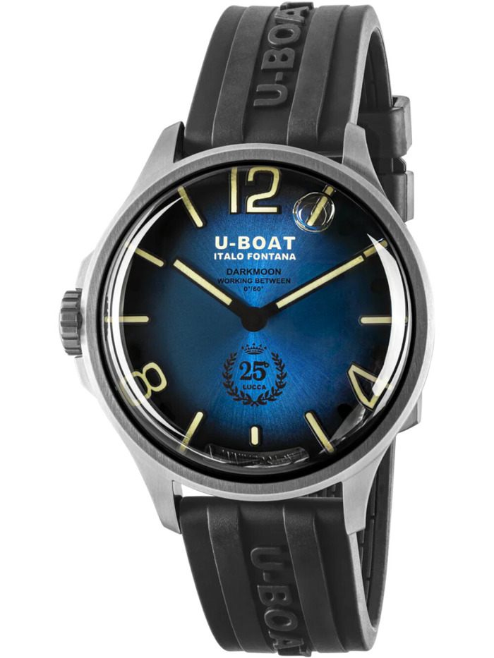 U-Boat 2029 Mens Watch Darkmoon Anniversary 46mm 5ATM 