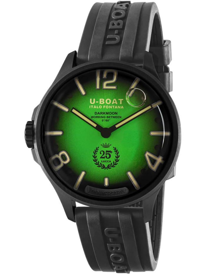 U-Boat 2030 Mens Watch Darkmoon Anniversary 46mm 5ATM 